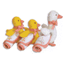 Goose and Duckie Washcloths